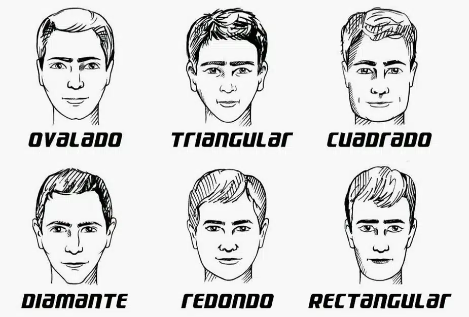 Tipos de corte de pelo para diferentes rostros de hombre