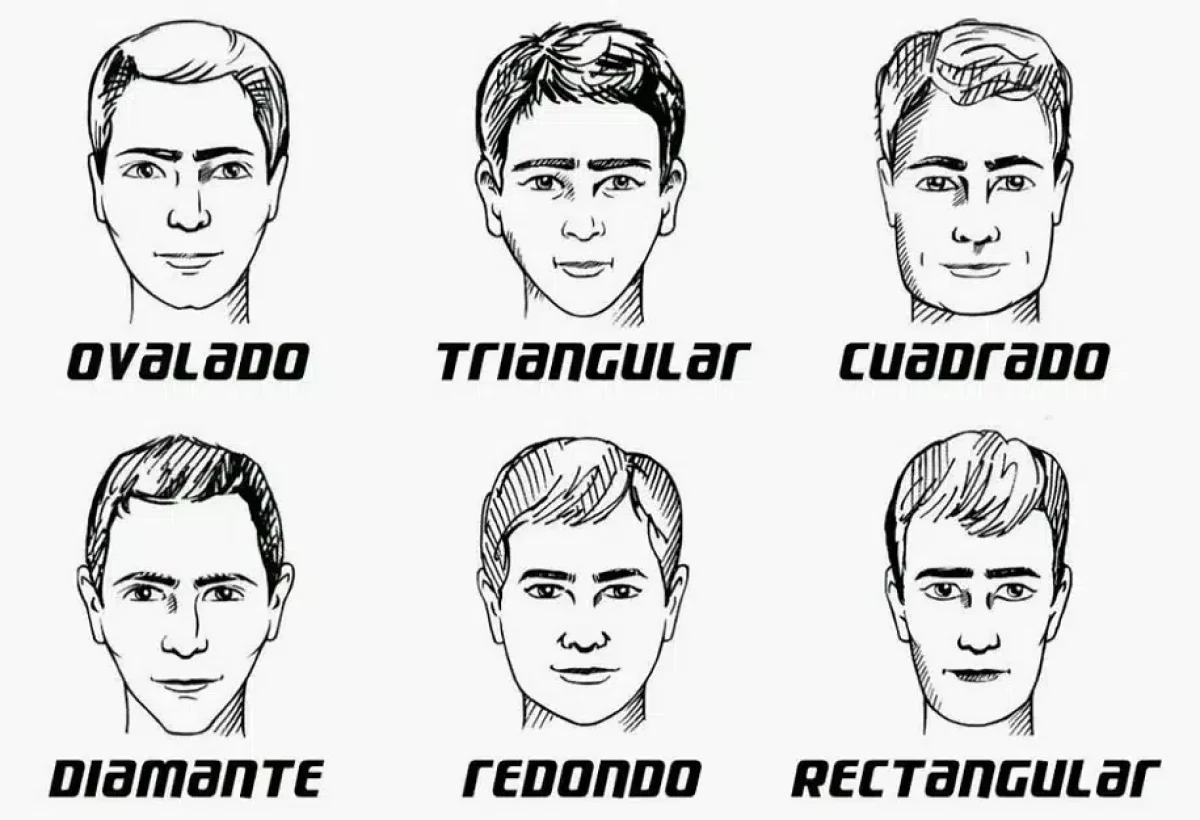Tipos de corte de pelo para diferentes rostros de hombre